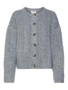 VERO MODA Cardigan 'MARGARITA'  grå / grå-meleret