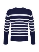 Trendyol Pullover  navy / sølv / hvid