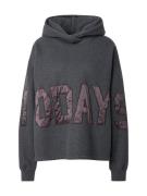 10Days Sweatshirt  antracit / lysviolet