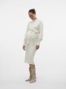 Vero Moda Maternity Strikkjole 'PIPPA'  creme