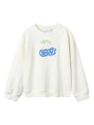 NAME IT Sweatshirt 'NKFBOLADE'  safir / lysegrøn / hvid