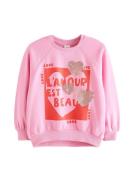 Next Sweatshirt  guld / pink / rød