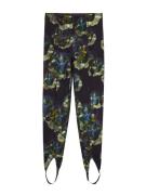 Desigual Leggings  blå / marin / grøn / sort