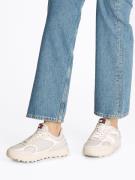 Tommy Jeans Sneaker low 'TECH RUNNER'  creme / lysebeige / navy / hvid