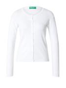 UNITED COLORS OF BENETTON Cardigan  hvid