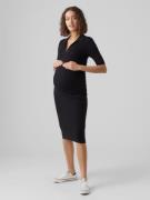 Vero Moda Maternity Strikkjole  sort