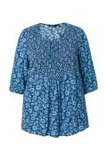 Ulla Popken Bluse  marin / azur