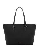 MANGO Shopper 'JULIO'  guld / sort