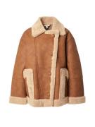 TOPSHOP Overgangsjakke  beige / camel