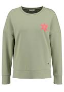 Key Largo Sweatshirt 'Weekend'  pastelblå / oliven / koral