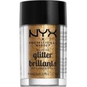 NYX PROFESSIONAL MAKEUP Face & Body Glitter Bronze