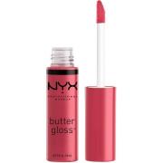 NYX PROFESSIONAL MAKEUP Butter Lip Gloss Strawberry Cheescake  St