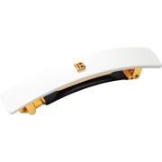 Balmain Cellulose Acetate Barrette Pour Cheveux White