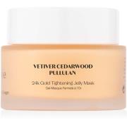 Flânerie Skincare VETIVER CEDARWOOD 24k Gold Tightening Jelly Mas