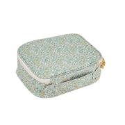 Bon Dep Soft Beauty Bag Liberty Katie and Millie Green