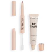 Makeup Revolution Lip Shape Kit Chauffeur Nude