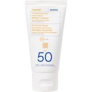 Korres Yoghurt Tinted Sunscreen Face Cream SPF 50 50 ml