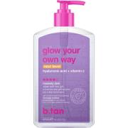 B-tan Glow Your Own Way Clear Self Tan Gel Next Level 473 ml