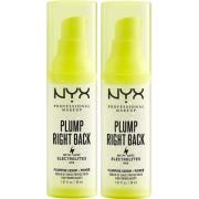 NYX PROFESSIONAL MAKEUP Plump Right Back Primer + Serum Duo 2x30