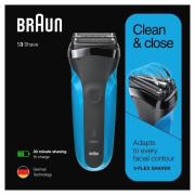 Braun Series 3 310 Electric Shaver Wet & Dry Razor for Men Black/