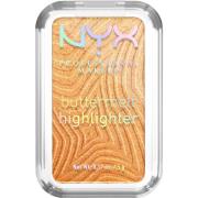 NYX PROFESSIONAL MAKEUP Buttermelt Highlighter 30 Butta Bling
