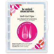 Le Mini Macaron Le Gel Soft Gel Tips Medium Almond