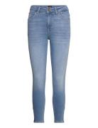 Scarlett High Zip Lee Jeans Blue