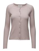 Rwlaica Cashmere Ls O-Neck Raglan C Rosemunde Pink