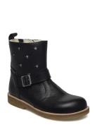 Boots - Flat - With Zipper ANGULUS Black