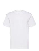 Slhcolman Ss O-Neck Tee Noos Selected Homme White