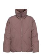 Anf Womens Outerwear Abercrombie & Fitch Pink