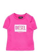 Tridgeb T-Shirt Diesel Pink