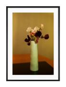 Poster Flower Vase Democratic Gallery Orange