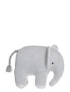 Cozy Knits Elephant Teddykompaniet Grey