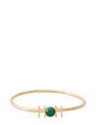 Great Mom Bangle Design Letters Green