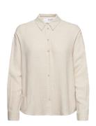 Slfviva Ls Shirt Noos Selected Femme Cream