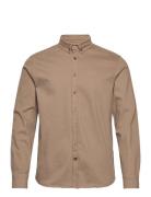 Johan Twill Shirt Kronstadt Beige