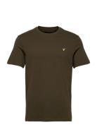 Plain T-Shirt Lyle & Scott Brown