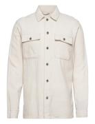 Cotton Linen Overshirt L/S Lindbergh White