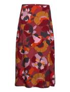 Women Skirts Light Woven Midi Esprit Collection Patterned