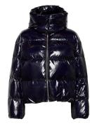 Glossy Down Puffer Jacket Tommy Hilfiger Blue