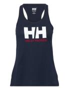 W Hh Logo Singlet Helly Hansen Blue