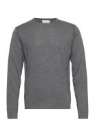 Cfkent Merino Crew Neck Knit Casual Friday Grey