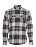 Checked Flannel Shirt L/S Lindbergh Patterned