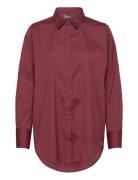 Mmenola Shirt MOS MOSH Burgundy