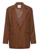 Lavitamw Blazer My Essential Wardrobe Brown