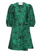 Slflotte-Siv 3/4 Short Dress Ex Selected Femme Green