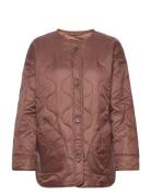 Anf Womens Outerwear Abercrombie & Fitch Brown