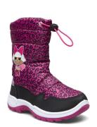 Girls Snowboots Leomil Patterned