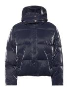 Water Repellent Technical Puffer Jacket Scotch & Soda Blue